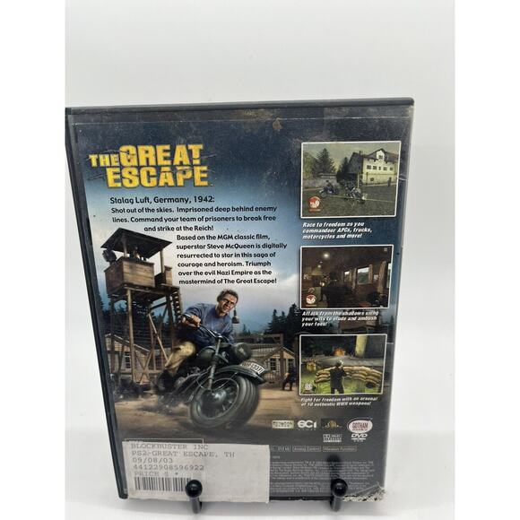 The Great Escape Game Playstation 2 PS2 - With Manual - Tested - Picture 2 of 8
